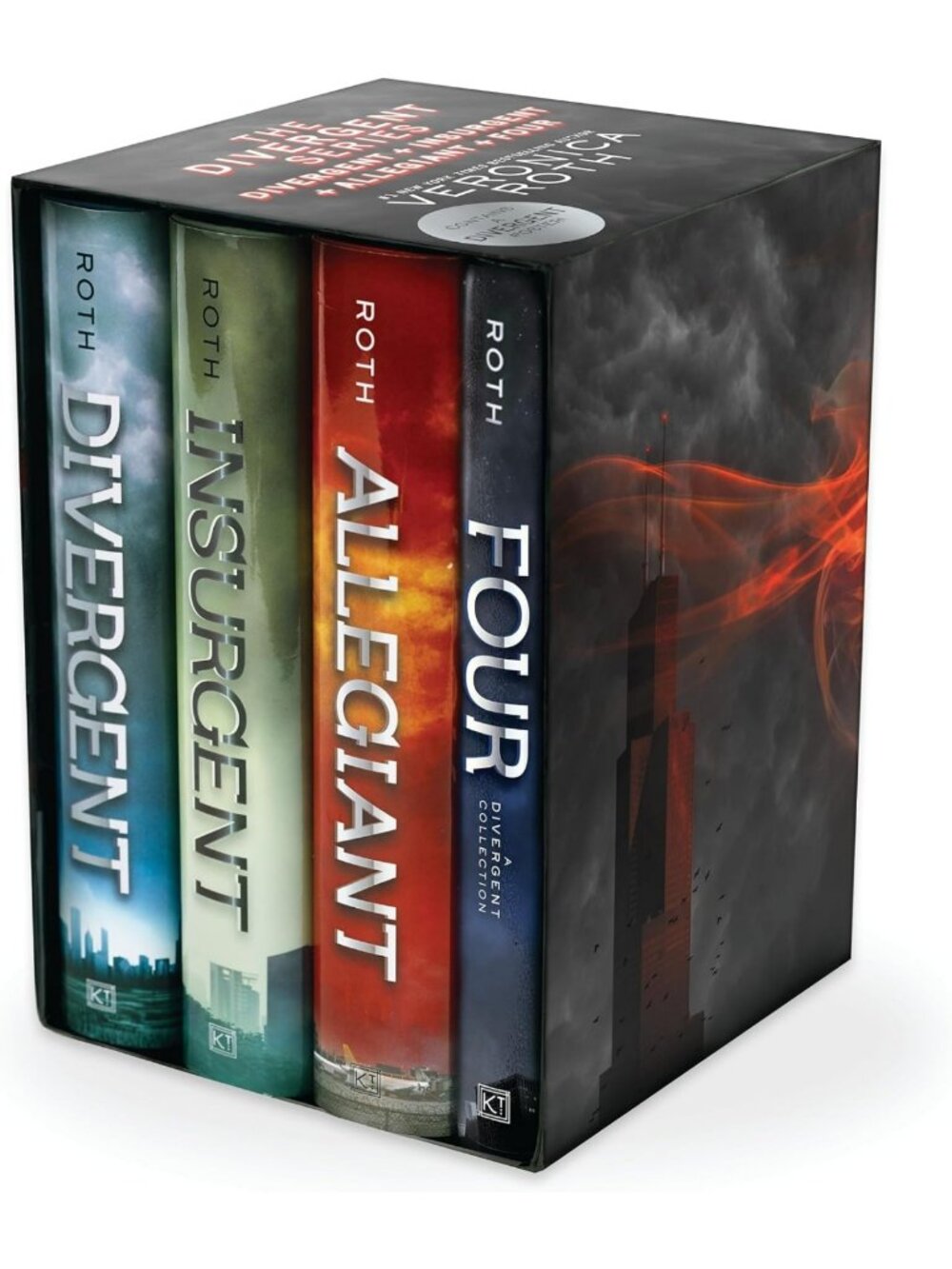 Complete Divergent Series Hardcover Gift Set - 4 Books: Divergent, Insurgent